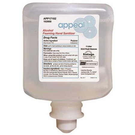 APPEAL 1 l Foaming Hand Sanitizer Alcohol Cartridge 01830-04